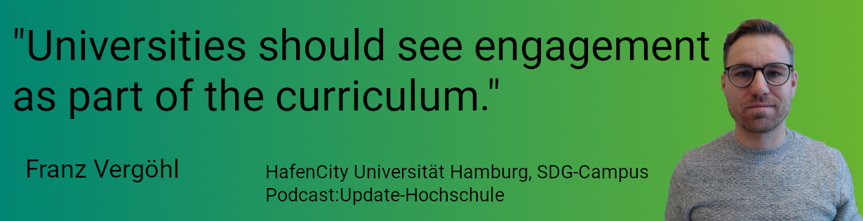 Testimonial Franz Vergöhl, click on the picture for the entire testimonial